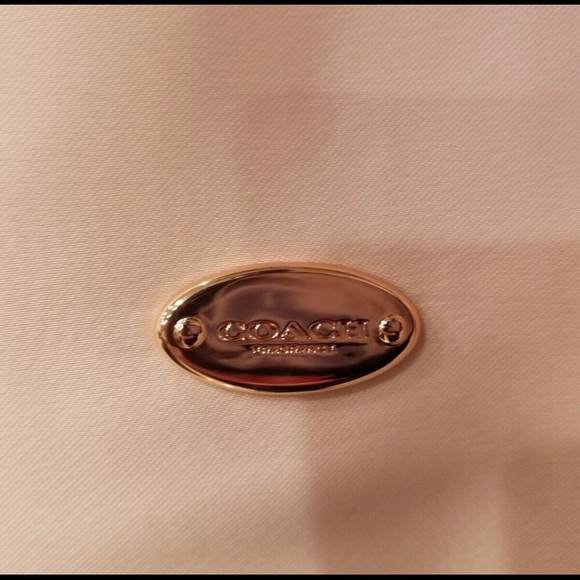 1 LEFT 💖 COACH Pink Glitter Canvas Tote - Picture 3 of 7